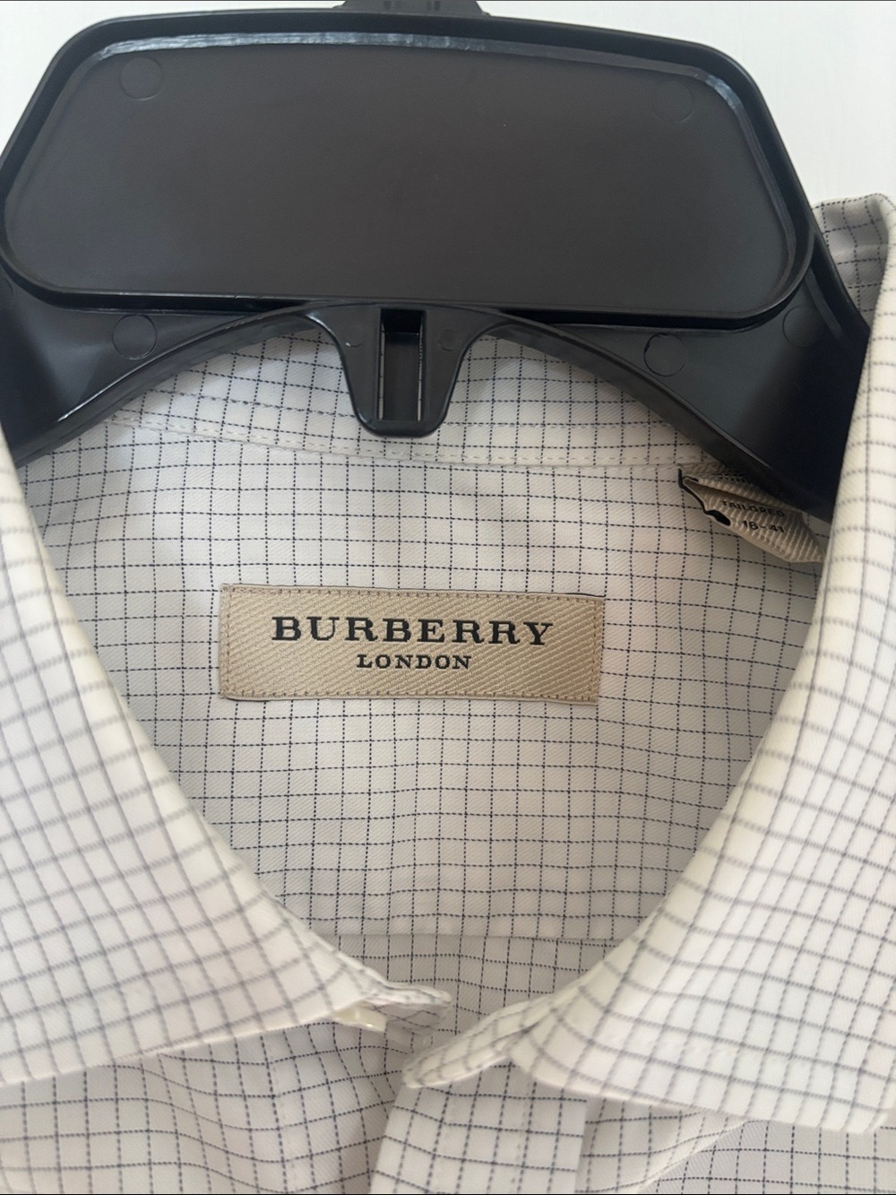 Men's Burberry Dress Shirt -Micro-Check